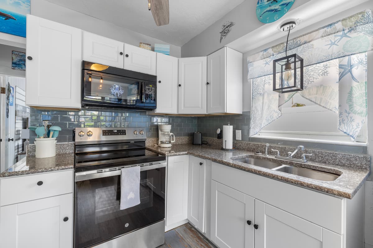 A view at the Cozy Waterfront Suite on Treasure Island, Florida